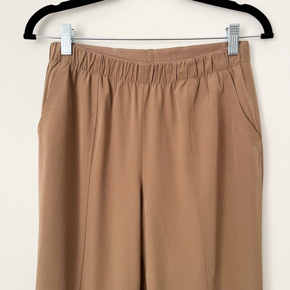 Varley Everly Lightweight Tapered Soft Stretch Woven Pants Womens XS Tan - Picture 2 of 13